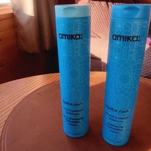 Amika hydro rush shampoo + conditioner